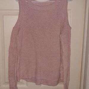 Hollister cold shoulder sweater 5/$25